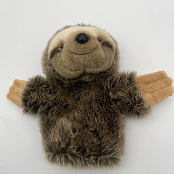 Sloth puppet conpany hand puppet toy - Picture 1 of 4